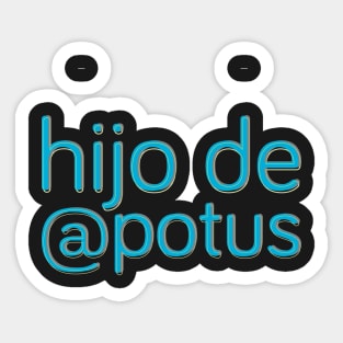 Hijo de... Sticker